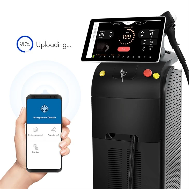 Smart diode laser nga pagtangtang sa buhok